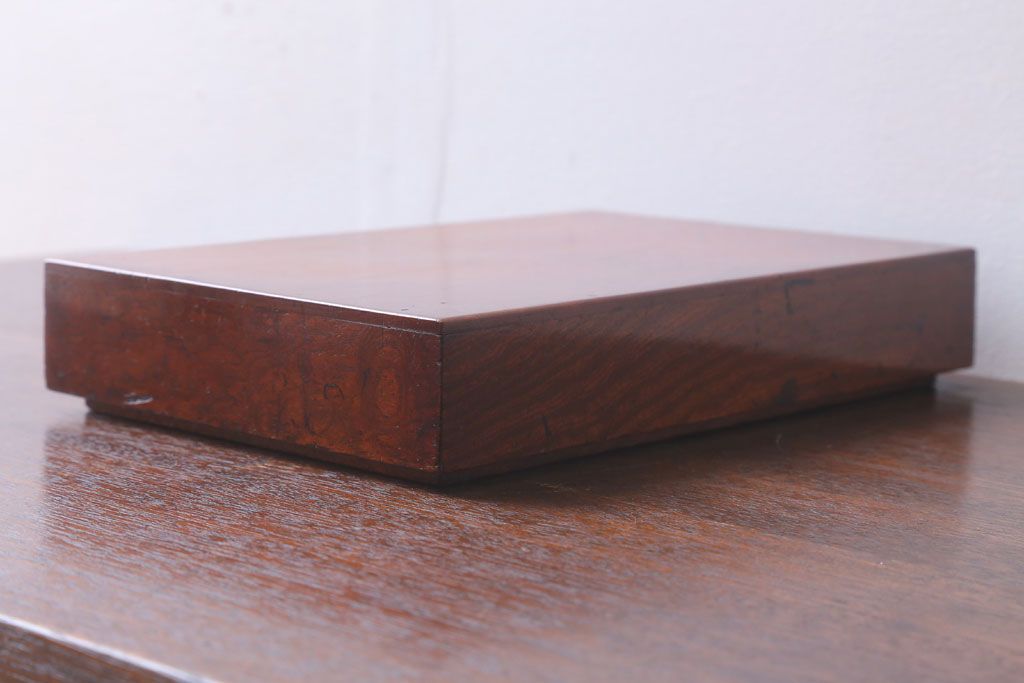 アンティーク雑貨　和製アンティーク　古い木の小物収納木箱(小箱・収納箱)