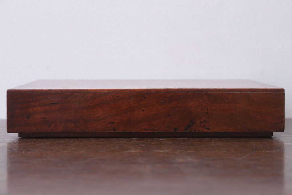 アンティーク雑貨　和製アンティーク　古い木の小物収納木箱(小箱・収納箱)