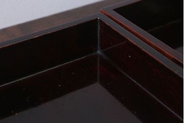 アンティーク雑貨　和製アンティーク　古い木の小物収納木箱(小箱・収納箱)