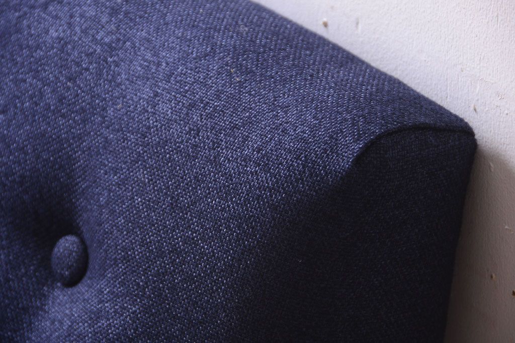 レトロ家具　アンティーク　シンプルでレトロな一人掛けソファ(1)