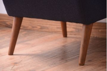 レトロ家具　アンティーク　シンプルでレトロな一人掛けソファ(1)