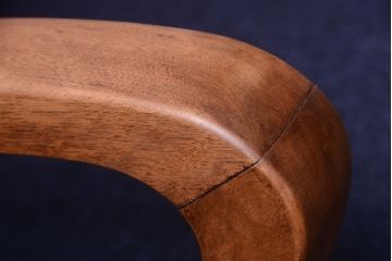 レトロ家具　アンティーク　シンプルでレトロな一人掛けソファ(2)