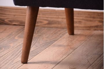 レトロ家具　アンティーク　シンプルでレトロな一人掛けソファ(2)