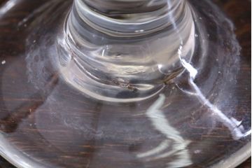 アンティーク雑貨　アンティーク　当時物　赤縁乳白水玉氷コップ