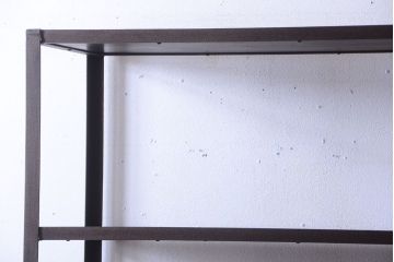 ラフジュ工房オリジナル　シンプルなアイアンラック(中)(1)