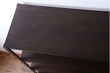 ラフジュ工房オリジナル　シンプルなアイアンラック(中)(1)