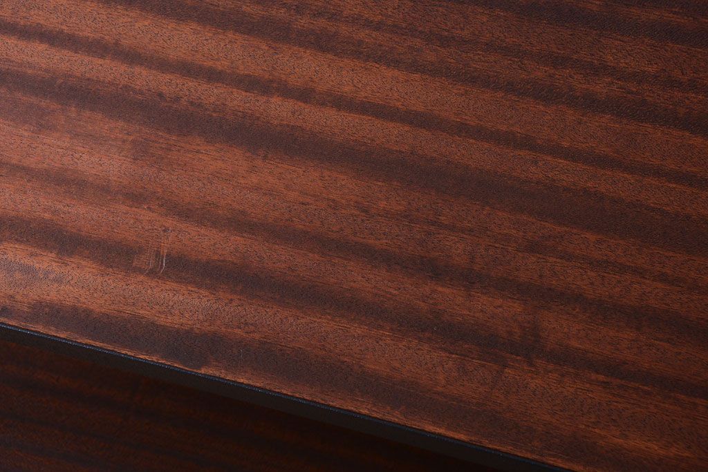 ラフジュ工房オリジナル　脚付きのシンプルな背の低いアイアンラック(1)