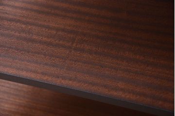 ラフジュ工房オリジナル　脚付きのシンプルな背の低いアイアンラック(1)