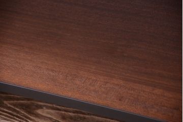 ラフジュ工房オリジナル　脚付きのシンプルな背の低いアイアンラック(1)