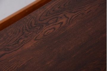アンティーク家具　アンティーク　ペイントレッグ!古い木の大きなダイニングテーブル(作業台)(1)