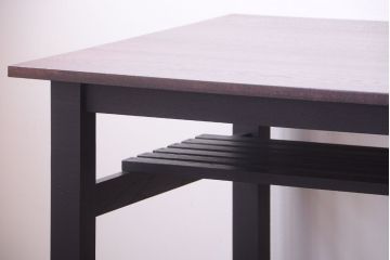 アンティーク家具　アンティーク　ペイントレッグ!古い木の大きなダイニングテーブル(作業台)(1)
