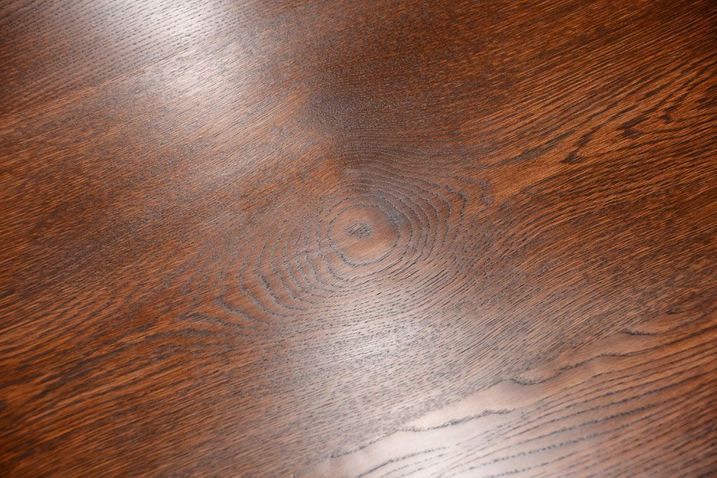 アンティーク家具　アンティーク　ペイントレッグ!古い木の大きなダイニングテーブル(作業台)(2)