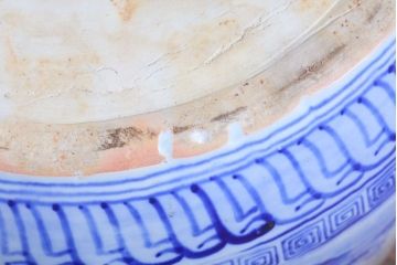 アンティーク雑貨　古民具・骨董　大きなアンティーク瀬戸火鉢