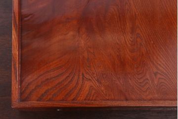 アンティーク雑貨　古民具・骨董　明治〜大正期　欅材のお膳(盆)　2客セット(1)