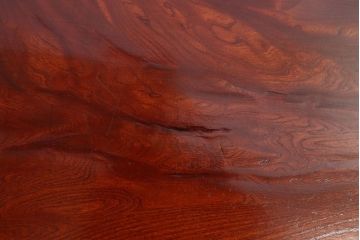 アンティーク雑貨　古民具・骨董　明治〜大正期　欅材のお膳(盆)　2客セット(2)