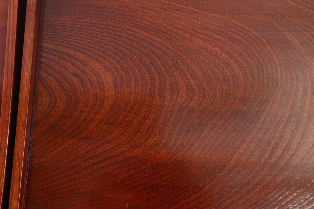 アンティーク雑貨　古民具・骨董　明治〜大正　欅材のお膳(盆)　2客セット(3)