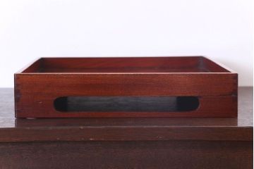 古民具・骨董　明治〜大正　欅材のお膳(盆)(1)