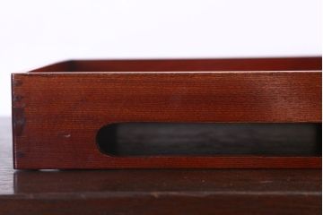 古民具・骨董　明治〜大正　欅材のお膳(盆)(1)