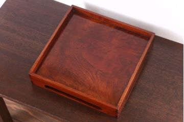 アンティーク雑貨　古民具・骨董　明治〜大正　欅材のお膳(盆)(2)
