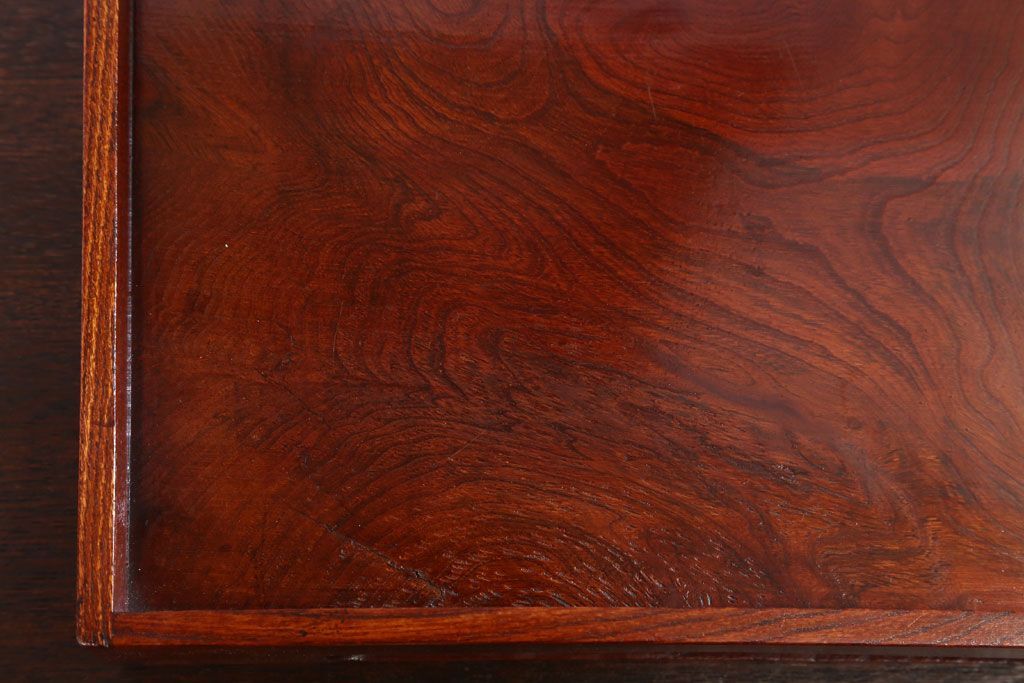 アンティーク雑貨　古民具・骨董　明治〜大正　欅材のお膳(盆)(2)