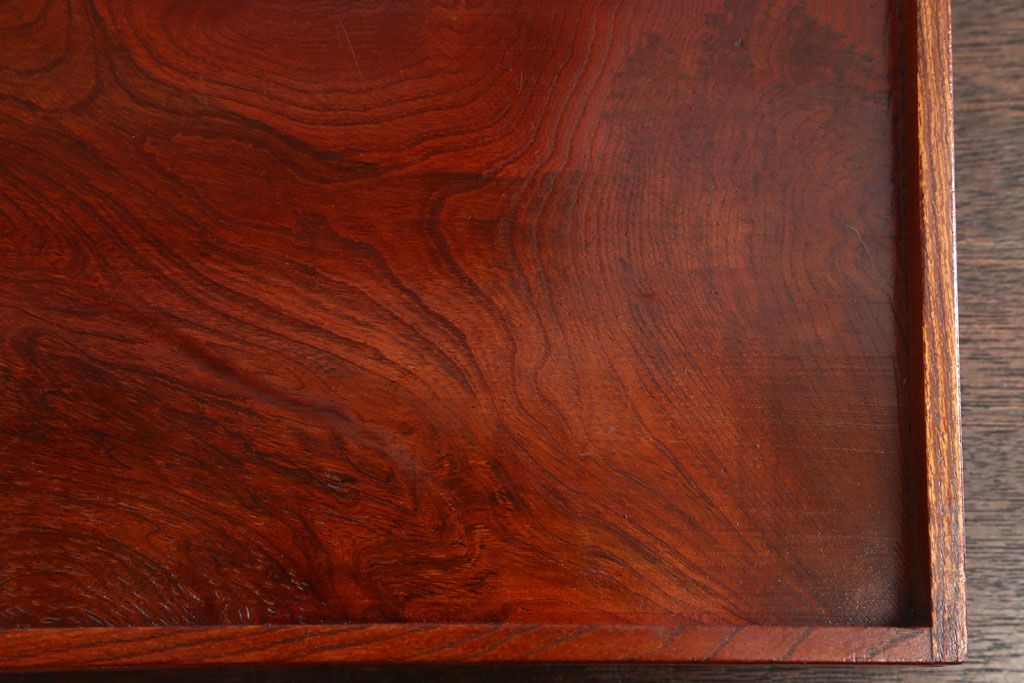 アンティーク雑貨　古民具・骨董　明治〜大正　欅材のお膳(盆)(2)