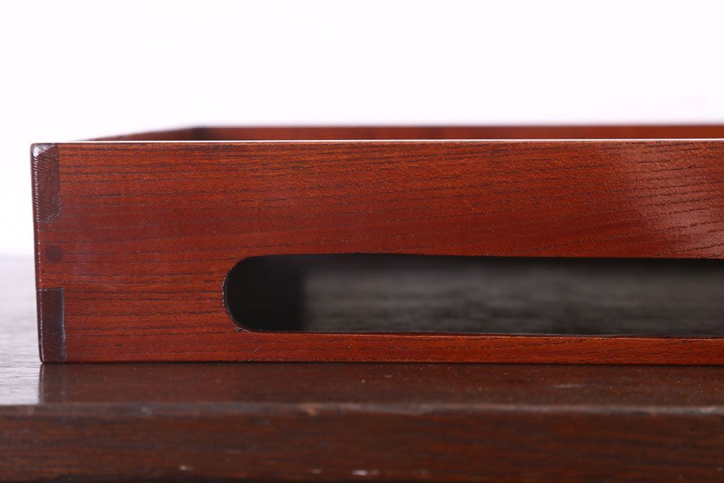アンティーク雑貨　古民具・骨董　明治〜大正　欅材のお膳(盆)(2)