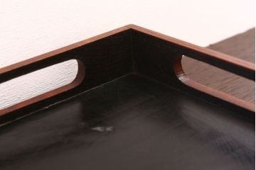 アンティーク雑貨　古民具・骨董　明治〜大正　欅材のお膳(盆)(2)