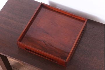 アンティーク雑貨　古民具・骨董　明治〜大正　欅材のお膳(盆)(3)
