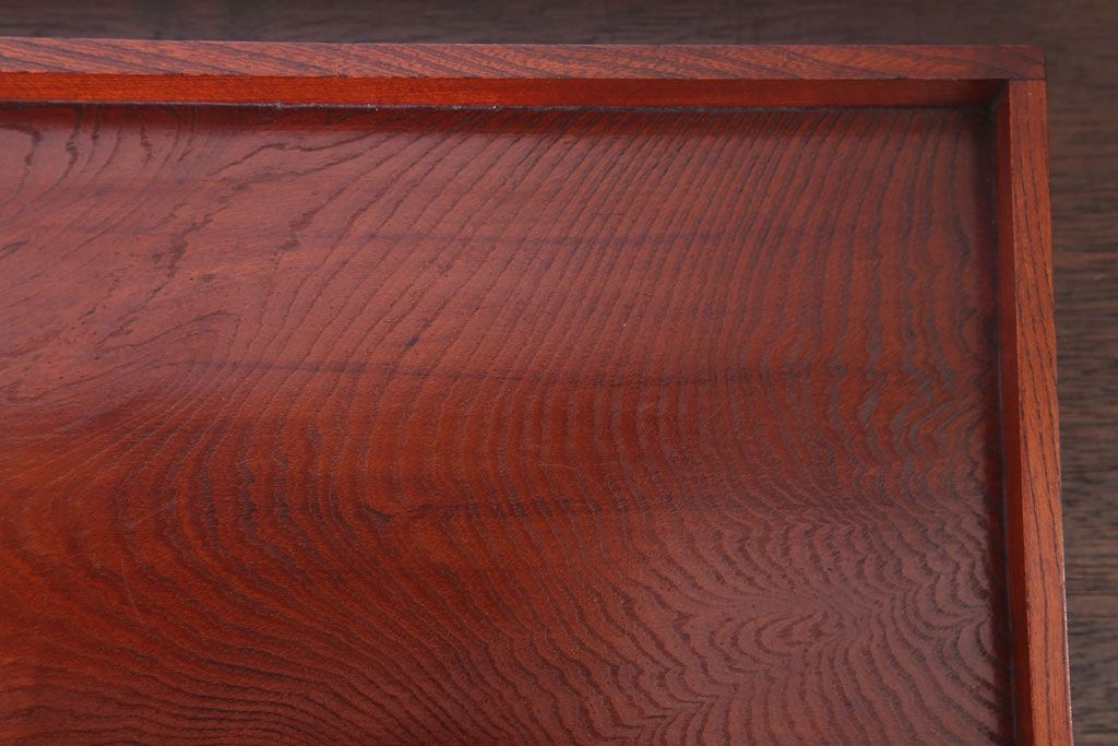 アンティーク雑貨　古民具・骨董　明治〜大正　欅材のお膳(盆)(3)