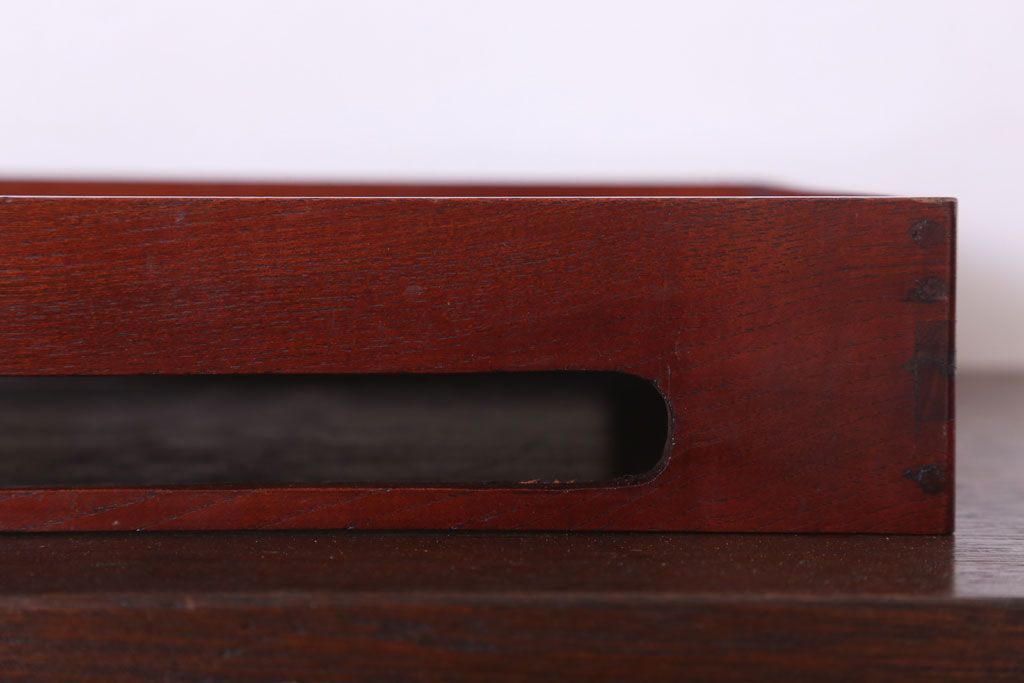 アンティーク雑貨　古民具・骨董　明治〜大正　欅材のお膳(盆)(3)