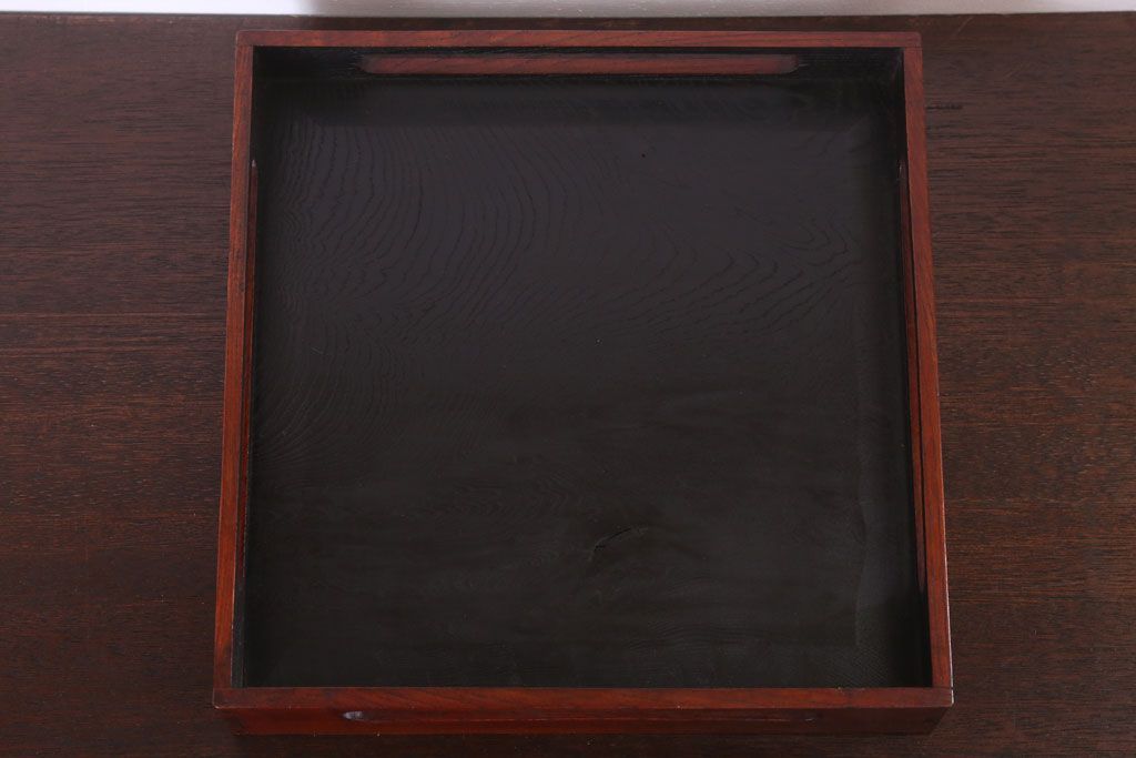 アンティーク雑貨　古民具・骨董　明治〜大正　欅材のお膳(盆)(3)