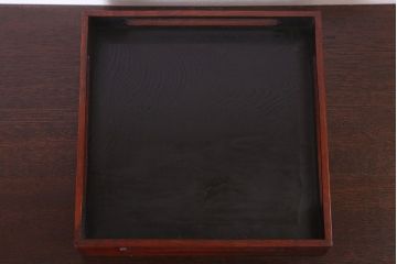 アンティーク雑貨　古民具・骨董　明治〜大正　欅材のお膳(盆)(3)