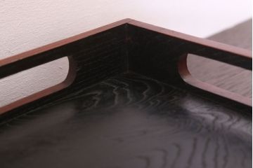 アンティーク雑貨　古民具・骨董　明治〜大正　欅材のお膳(盆)(3)