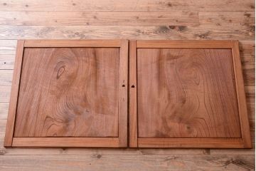 アンティーク家具　古民具・骨董　明治〜大正期　前面欅材!時代箪笥サイドボード(収納棚)