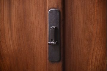 アンティーク家具　古民具・骨董　明治〜大正期　前面欅材!時代箪笥サイドボード(収納棚)
