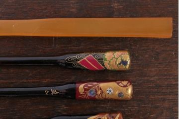 アンティーク雑貨　アンティーク　大正〜昭和　古い笄(こうがい)・簪(かんざし)など　17点セット