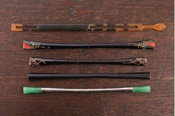 アンティーク雑貨　アンティーク　大正〜昭和　古い笄(こうがい)・簪(かんざし)など　17点セット