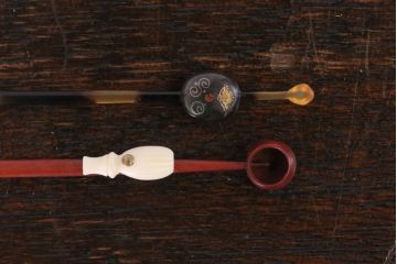 アンティーク雑貨　アンティーク　大正〜昭和　古い笄(こうがい)・簪(かんざし)など　17点セット