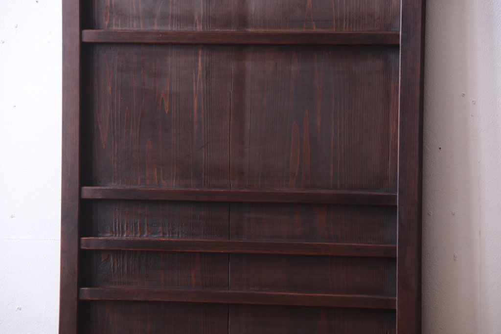 アンティーク　結霜ガラス入り!古い木製の上質なドア(扉)