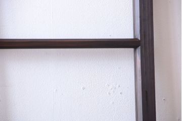 和製アンティーク　古い木の味わい深いガラス戸