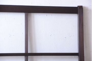 和製アンティーク　古い木の味わい深いガラス戸