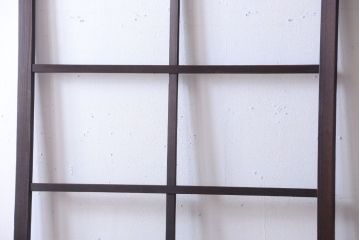 和製アンティーク　古い木の味わい深いガラス戸