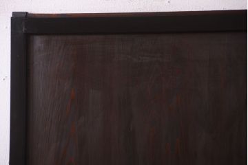 古民具・骨董　和製アンティークの上品な組子帯戸2枚セット