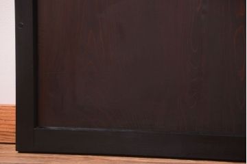 古民具・骨董　和製アンティークの上品な組子帯戸2枚セット