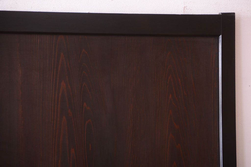 古民具・骨董　和製アンティークの上品な組子帯戸2枚セット