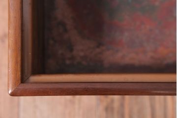 アンティーク雑貨　古民具・骨董　古い木製のアンティーク角火鉢