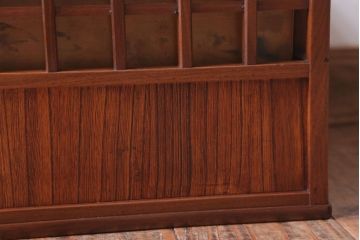 アンティーク雑貨　古民具・骨董　古い木製のアンティーク角火鉢