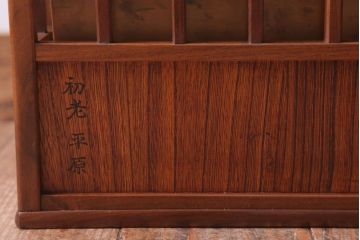 アンティーク雑貨　古民具・骨董　古い木製のアンティーク角火鉢