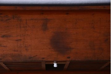 レトロ家具　アンティーク　昭和レトロなはがき(書類)用整理棚(書類棚・マス目棚)