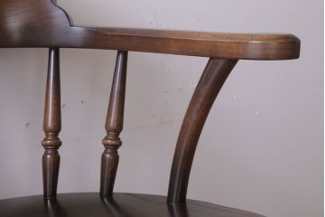 ヴィンテージ家具　ビンテージキツツキ　飛騨産業　アームチェア(ウィンザーチェア・キャプテンチェア、ウインザーチェア)(1)